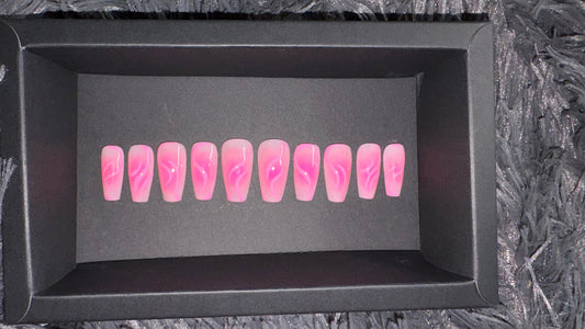 Pink Velvet Swirl Set