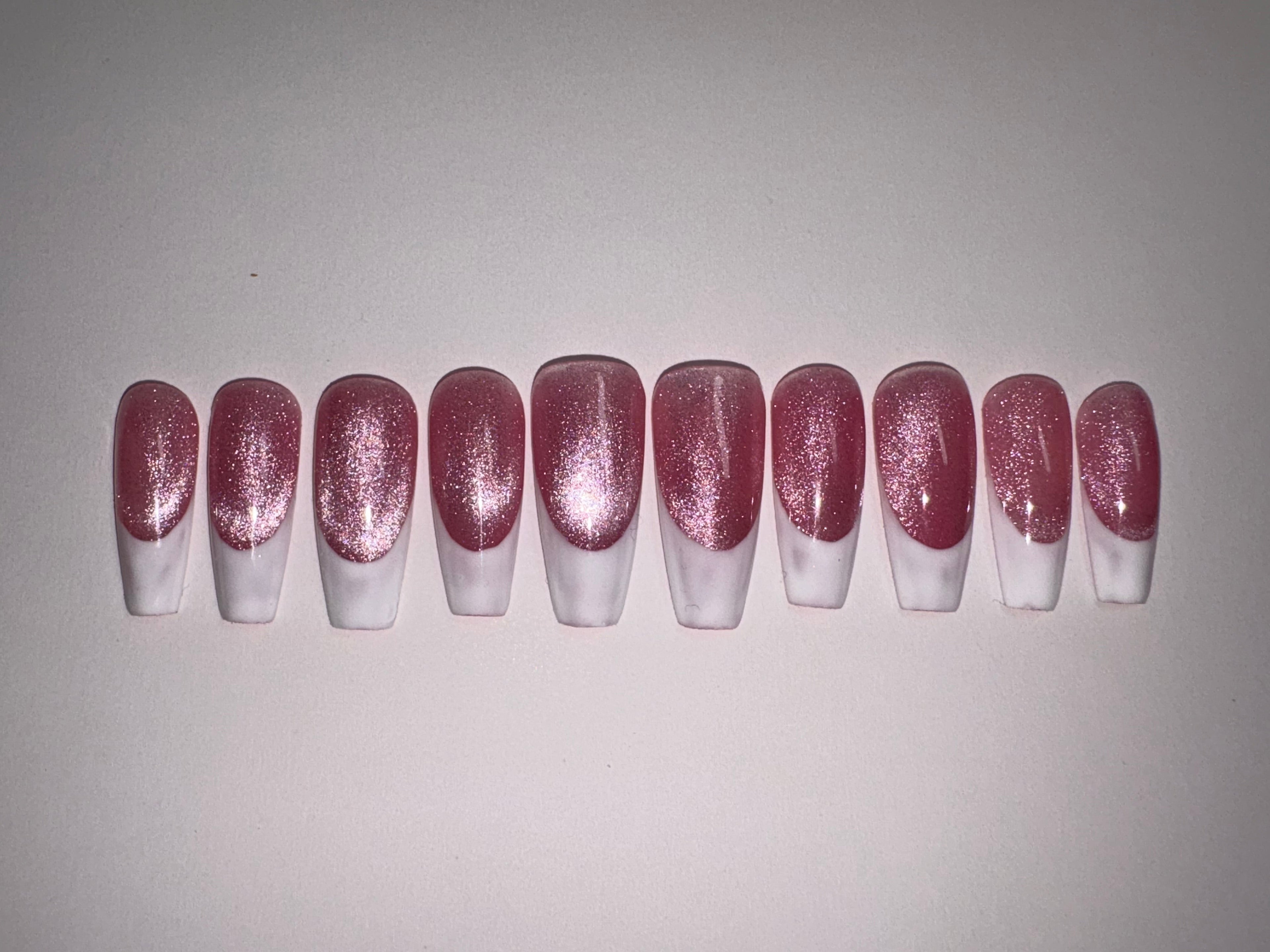 Long Coffin Cat Eye French Set